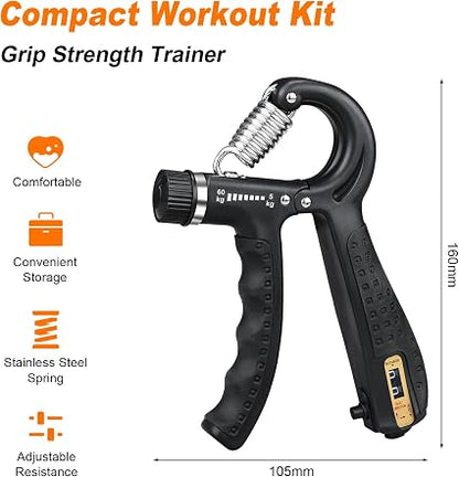 GRIFEMA Hand Grip Strengthener with Counter