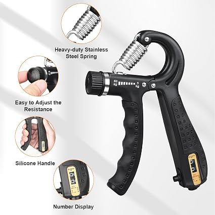 GRIFEMA Hand Grip Strengthener with Counter