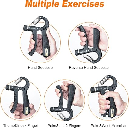 GRIFEMA Hand Grip Strengthener with Counter
